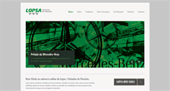 Desktop Screenshot of lopsa.com.br